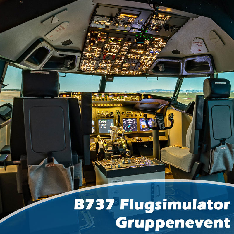 Gruppenevent im Flugsimulator