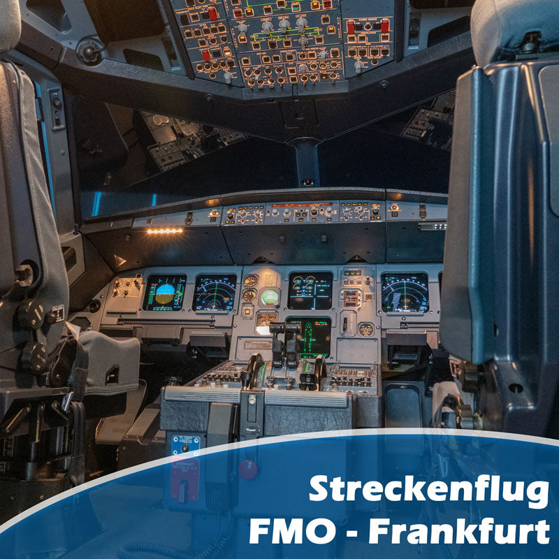 Strckenflug im Flugsimulator